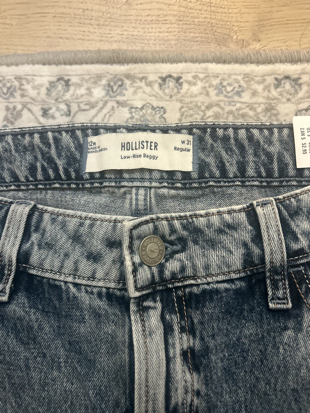 Hollister Low-Rise Baggy Jeans W31 - photo 2