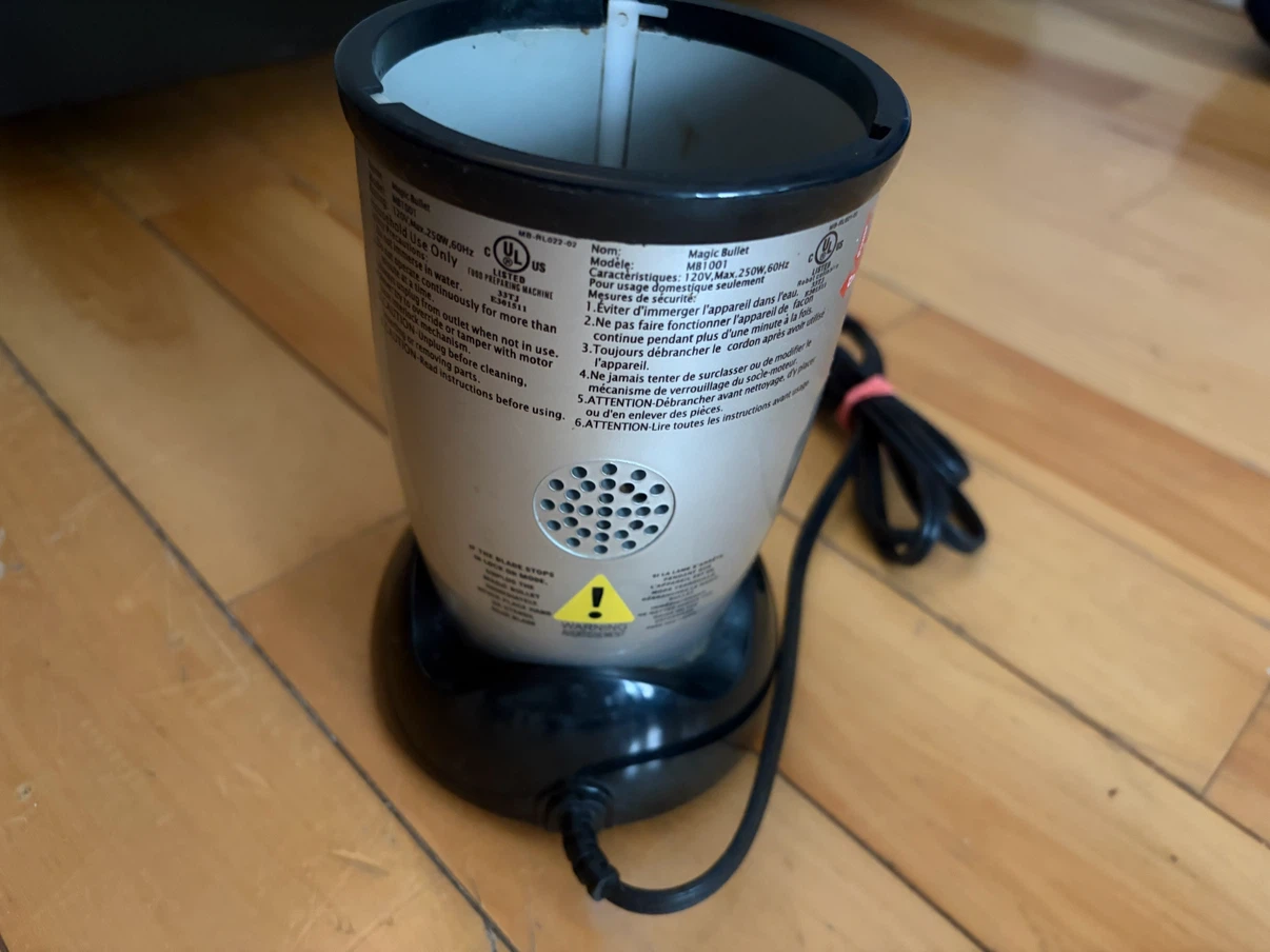 Magic Bullet MB101 Blender Base - photo 2