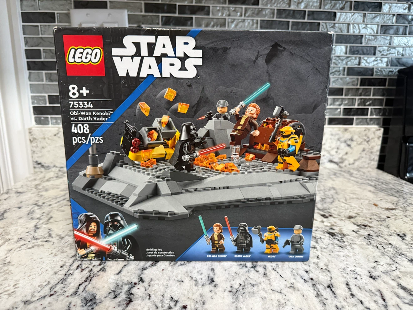 LEGO Star Wars 75334 – Obi-Wan Kenobi vs. Darth Vader