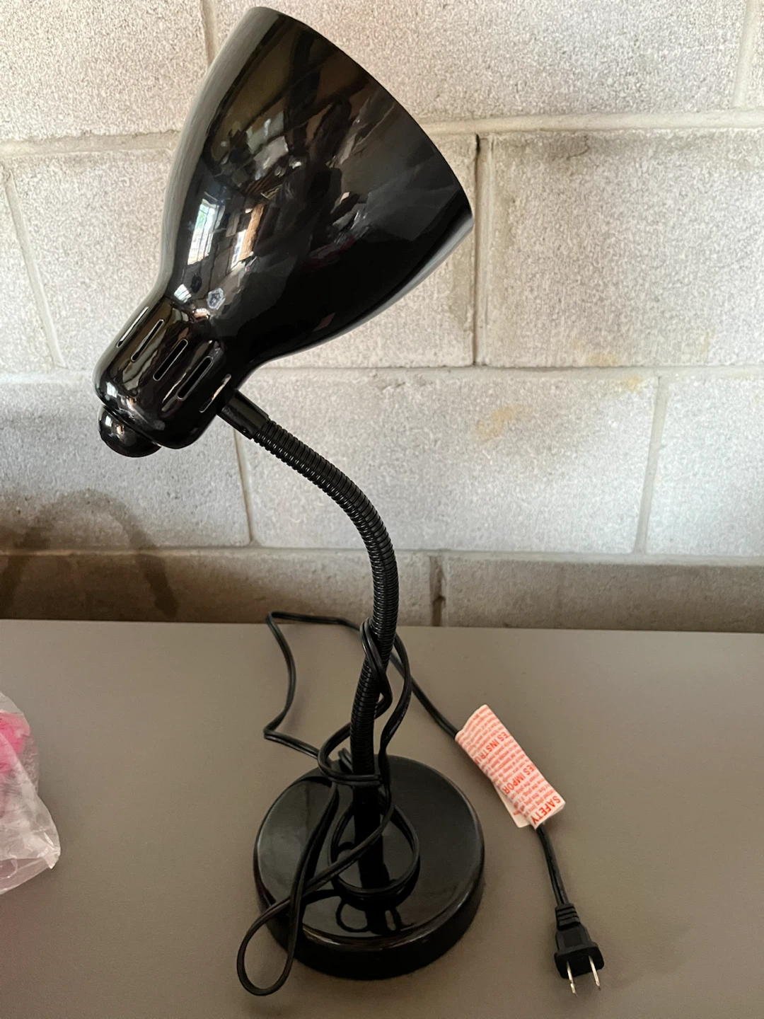 Black Gooseneck Desk Lamp - photo 2
