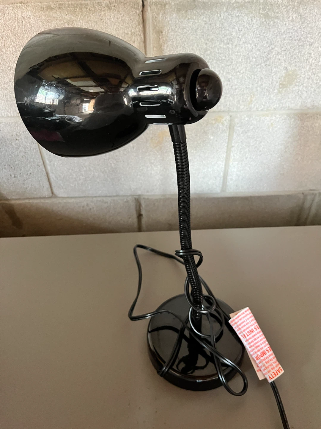 Black Gooseneck Desk Lamp - photo 3