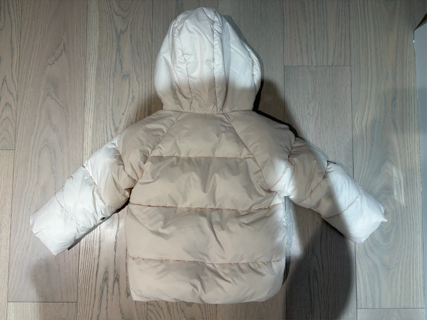Zara Kids Puffer Jacket Cream Size 5-6 Years - photo 4