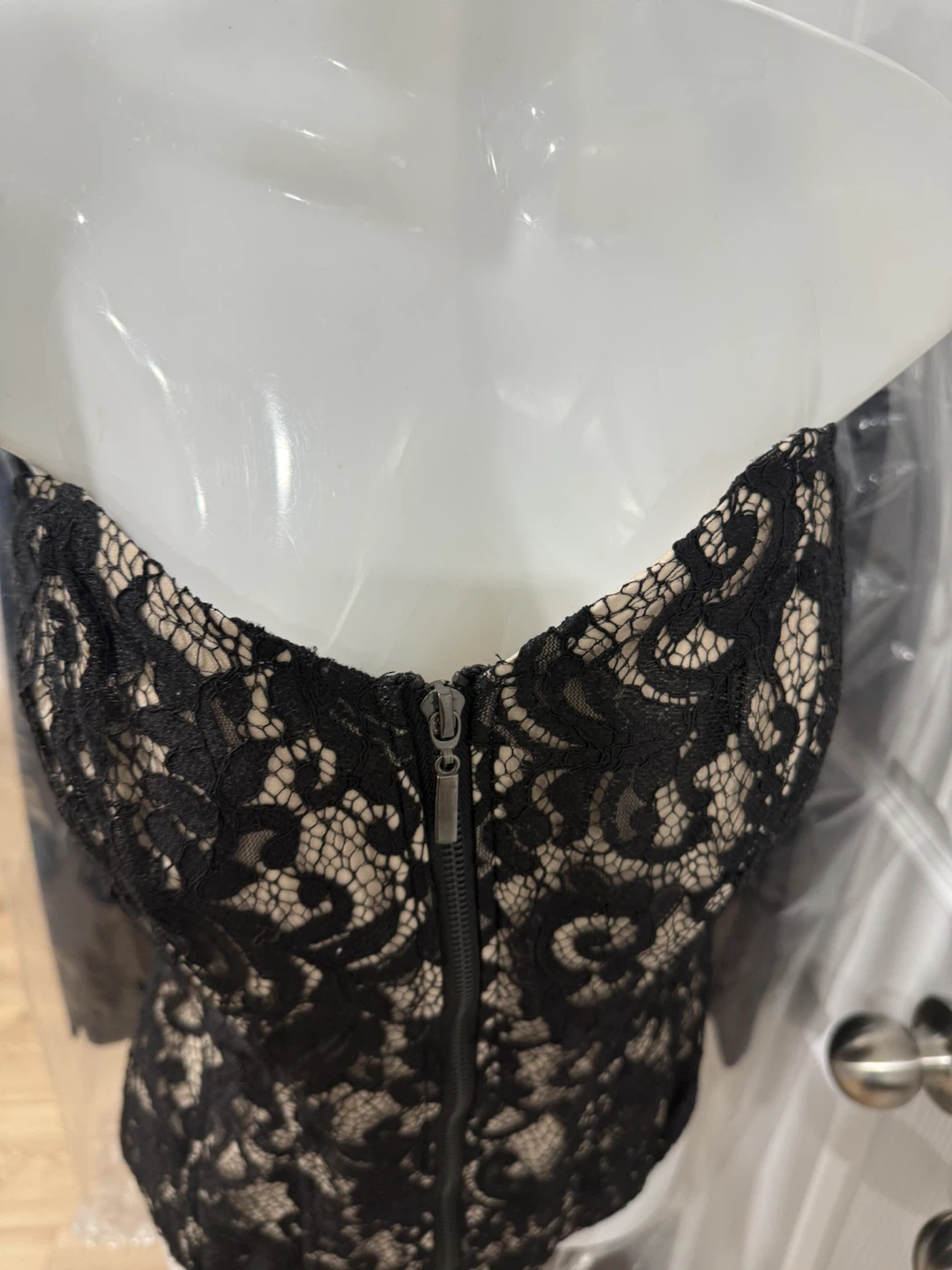 Black Lace Corset Top - photo 2