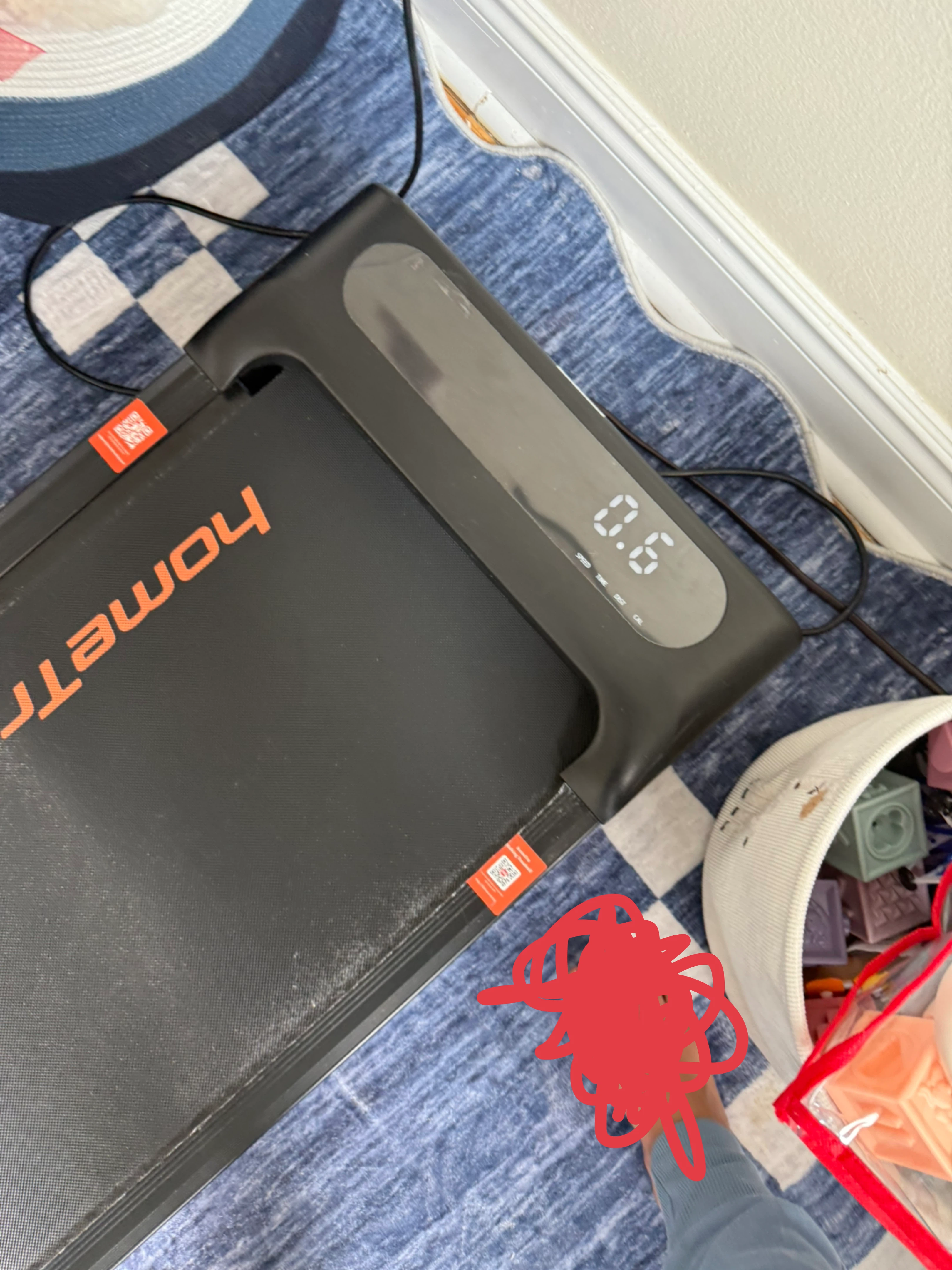 HomeTro walking pad/treadmill - photo 2