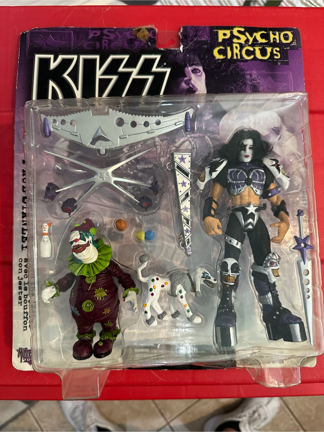 KISS Psycho Circus Action Figures with Accessories