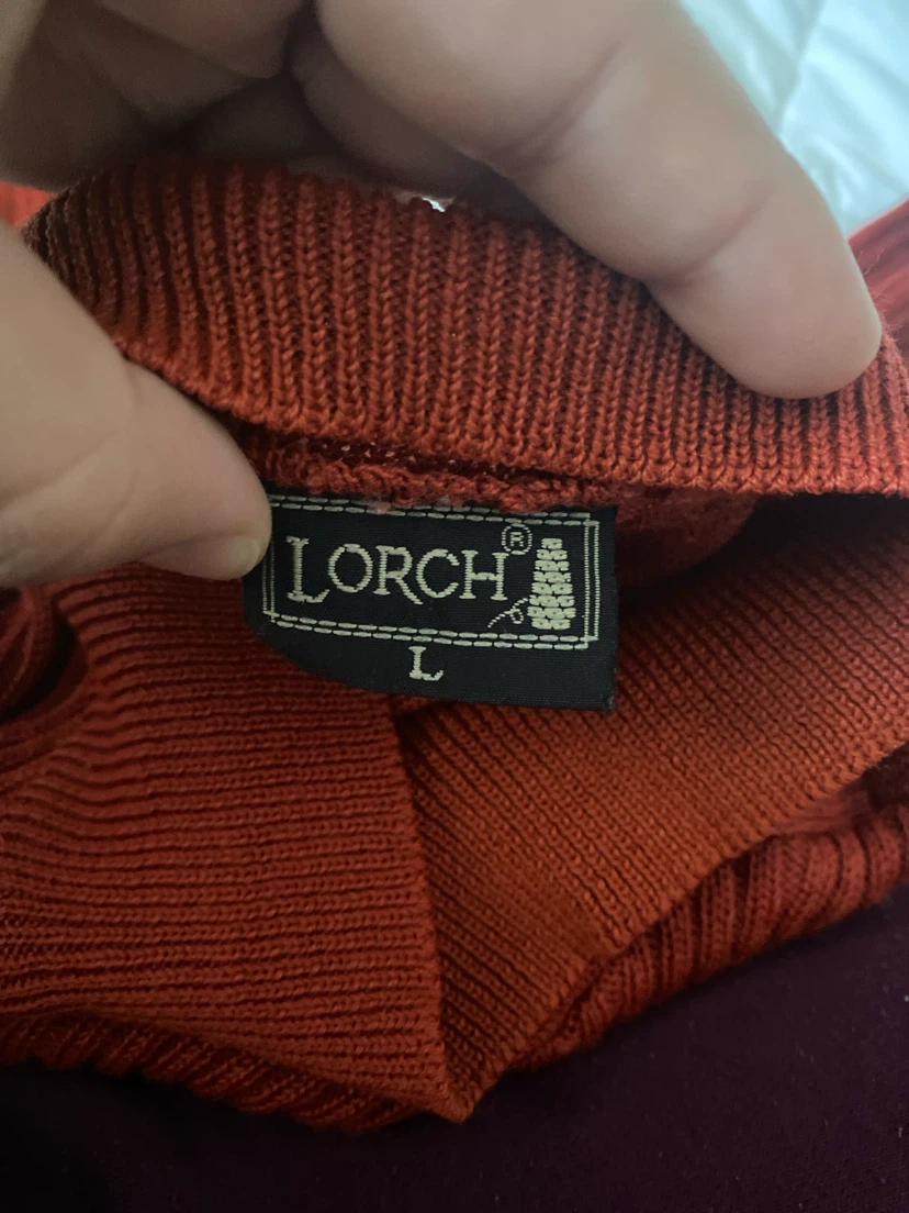 LORCH Ribbed Mock Neck Sweater - Large - photo 2