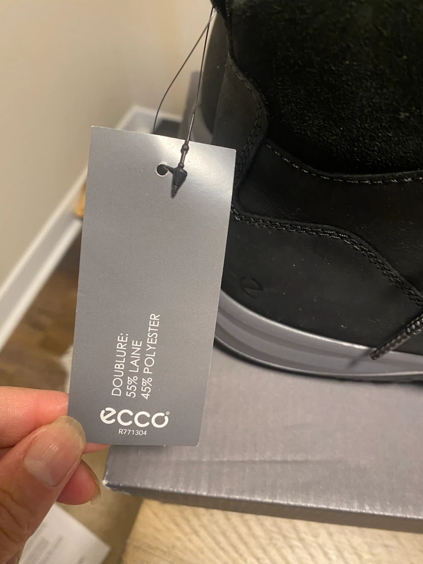 Ecco Black Winter Boots size 13_13/5 - photo 2