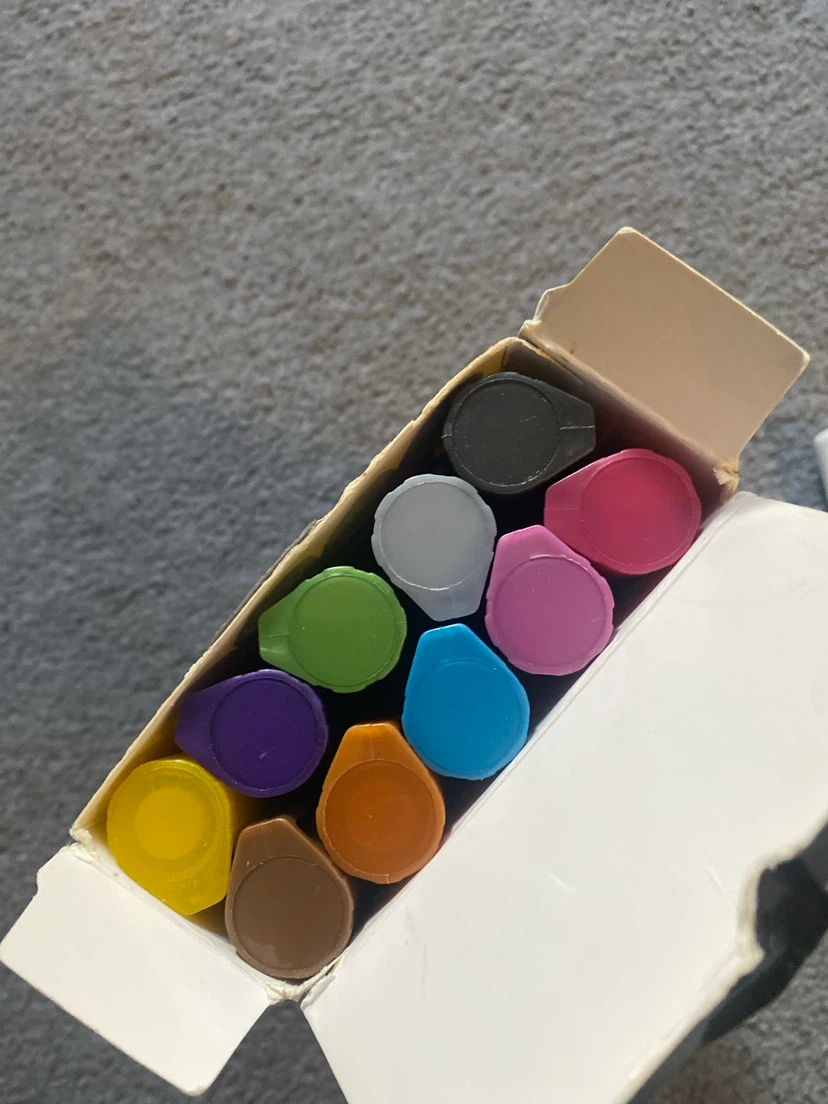 Chalkola 10-Pack Metallic Chalk Markers + 2 single Markers - photo 2