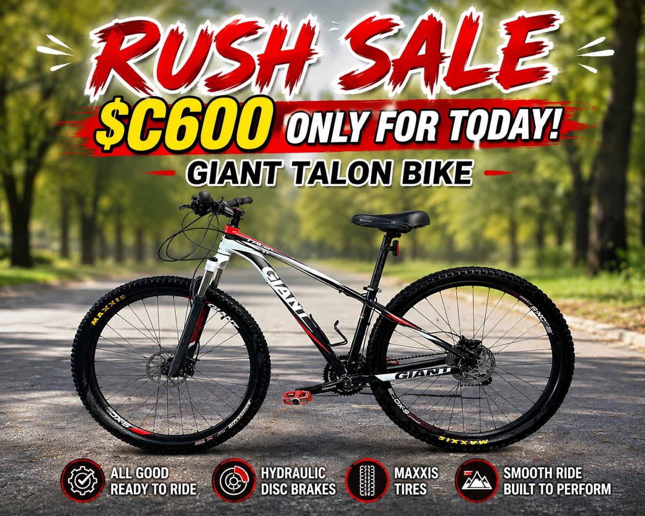 GIANT TALON – RUSH FOR C$600
