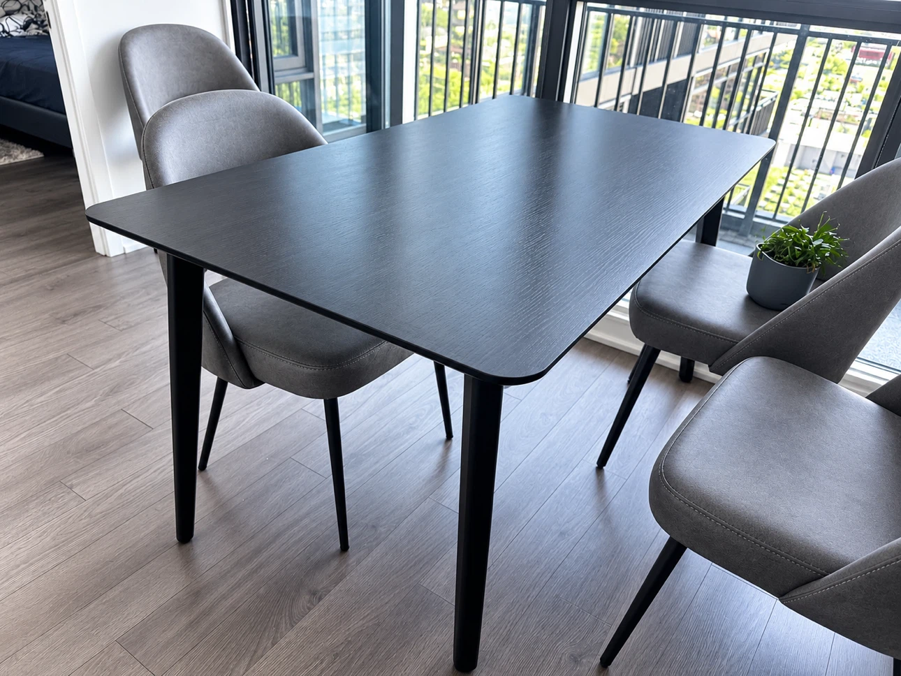 Black Dining Table
