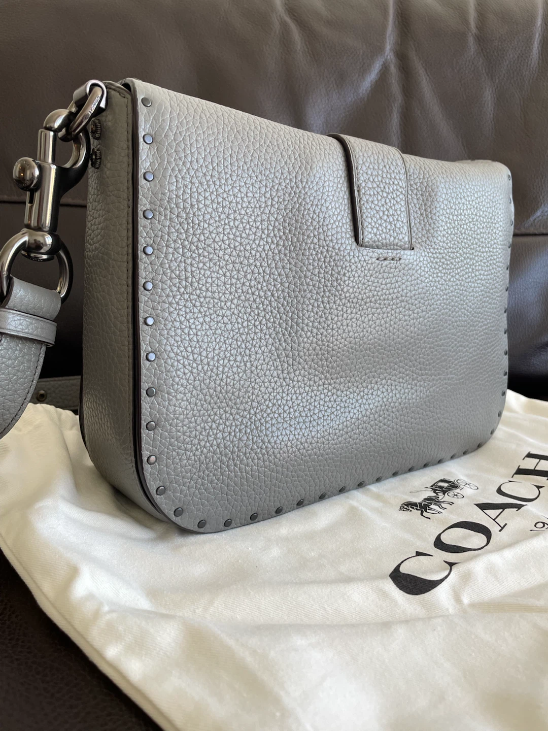 Coach Leather Shoulder Bag - photo 2