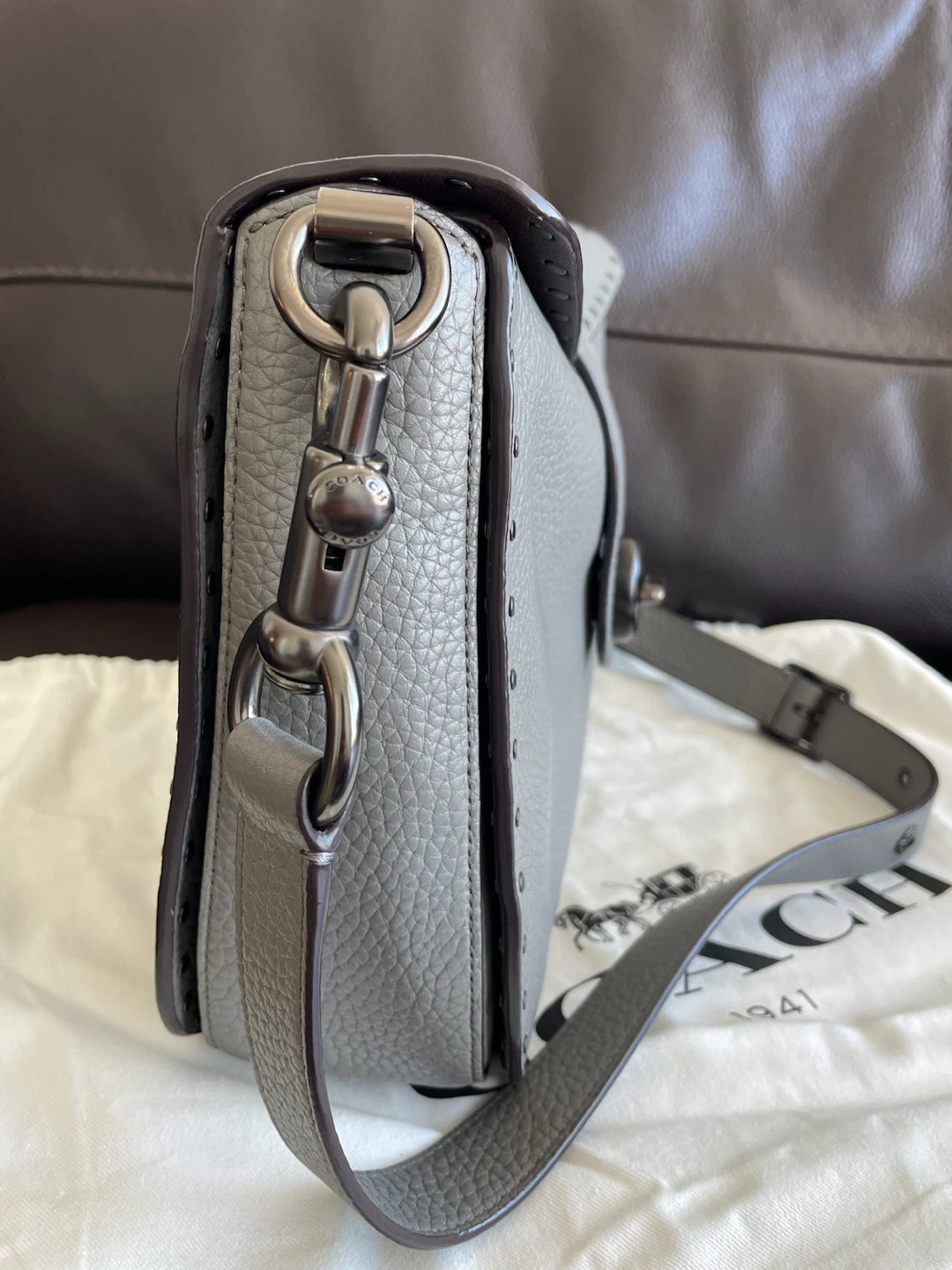 Coach Leather Shoulder Bag - photo 3