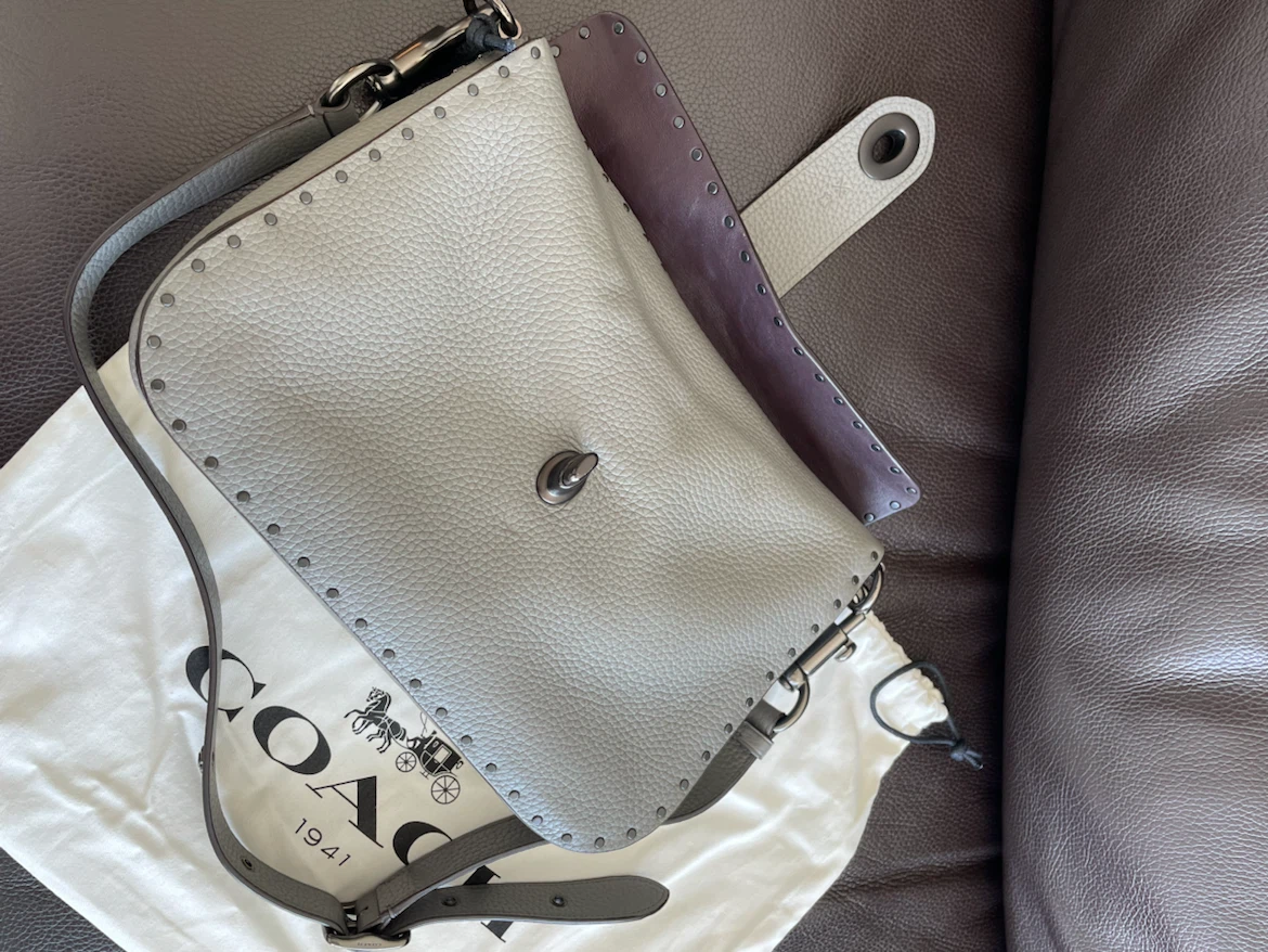 Coach Leather Shoulder Bag - photo 4