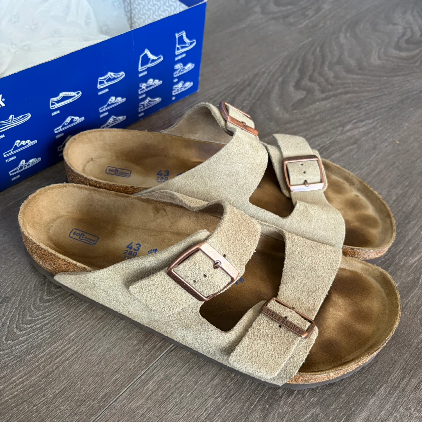 BIRKENSTOCK Arizona Sandals US 10 - NEW!