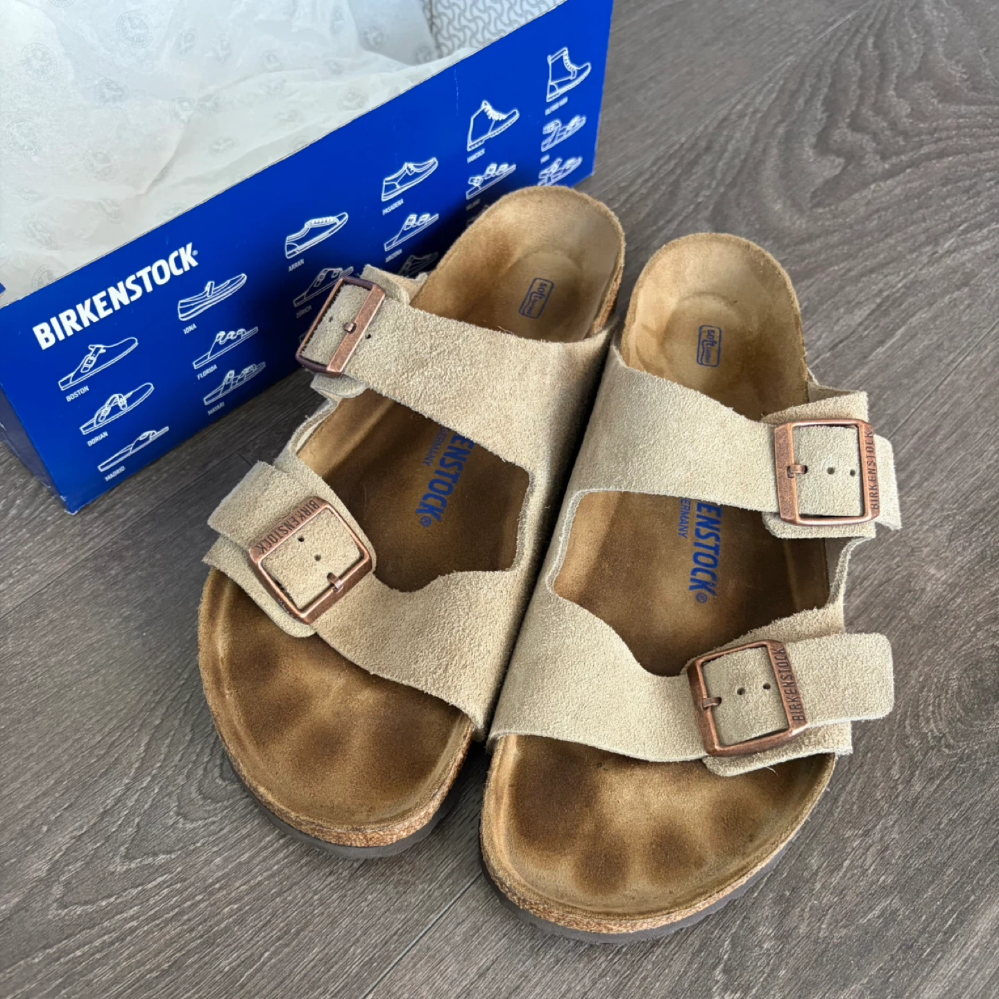 BIRKENSTOCK Arizona Sandals US 10 - NEW! - photo 3