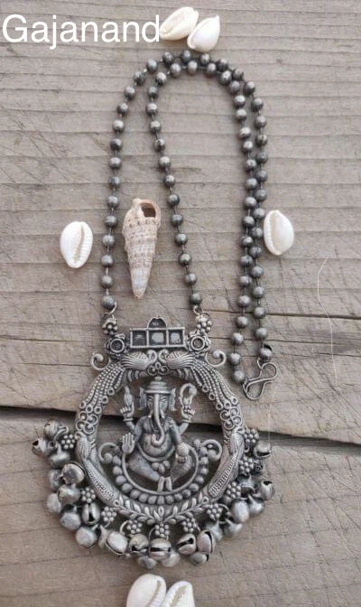 Gajananad Ganesha Pendant Necklace