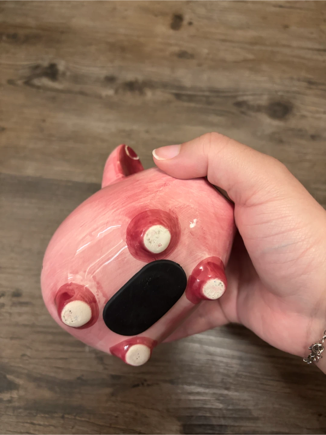 Pink Piggy Bank "Little Angel" - photo 5
