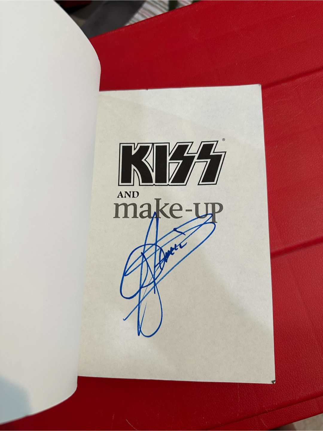 KISS and Make-Up by Gene Simmons - Autographed Book - photo 2