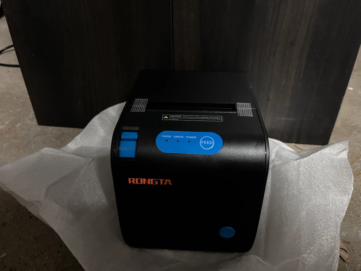 Rongta RP328 Thermal Receipt Printer - Black - photo 2