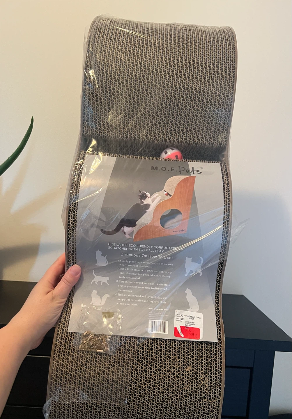 M.O.E. Pets Large Eco-Friendly Corrugated Cat Scratcher - photo 5