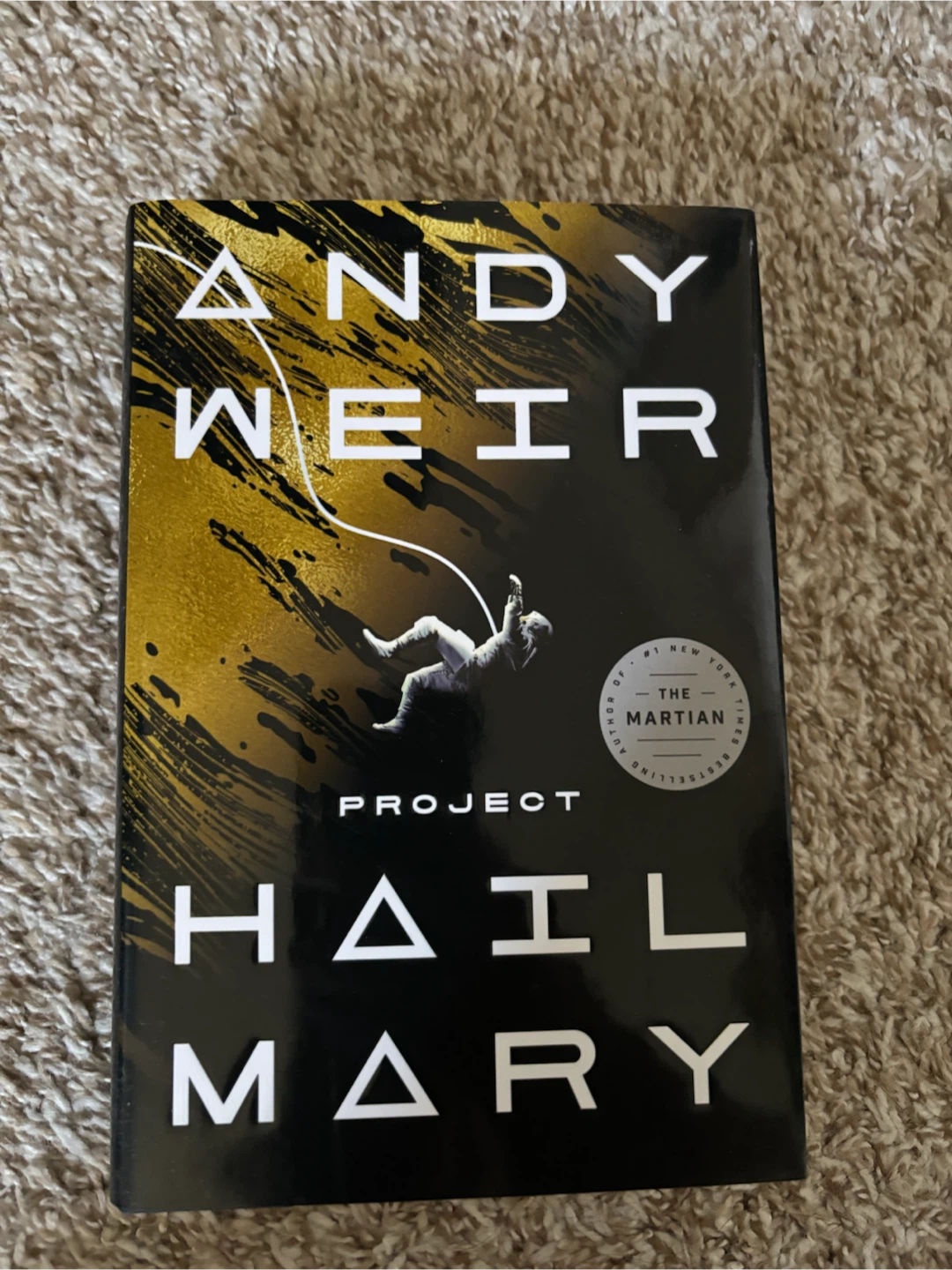 Andy Weir Project Hail Mary Book