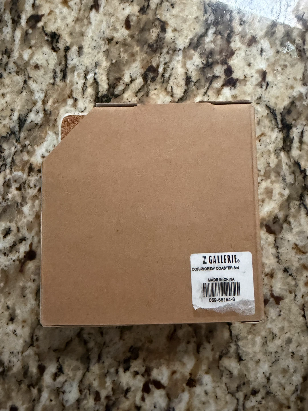 NEW Z Gallerie Corkscrew Coaster Set - photo 2
