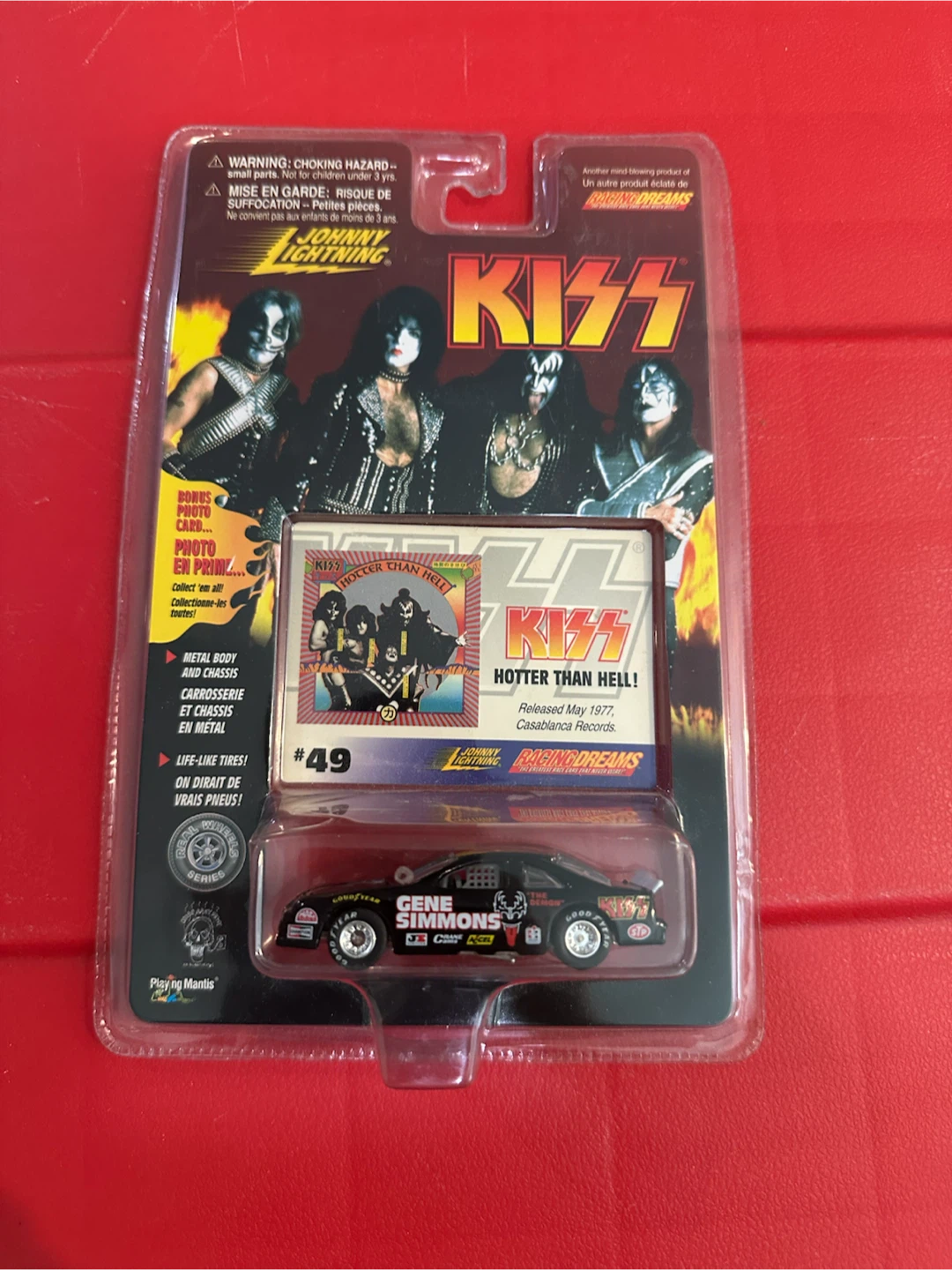 Johnny Lightning KISS Gene Simmons #49 Diecast Car