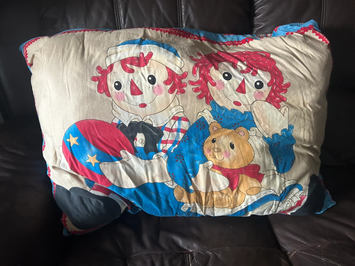 Raggedy Ann & Andy Pillow
