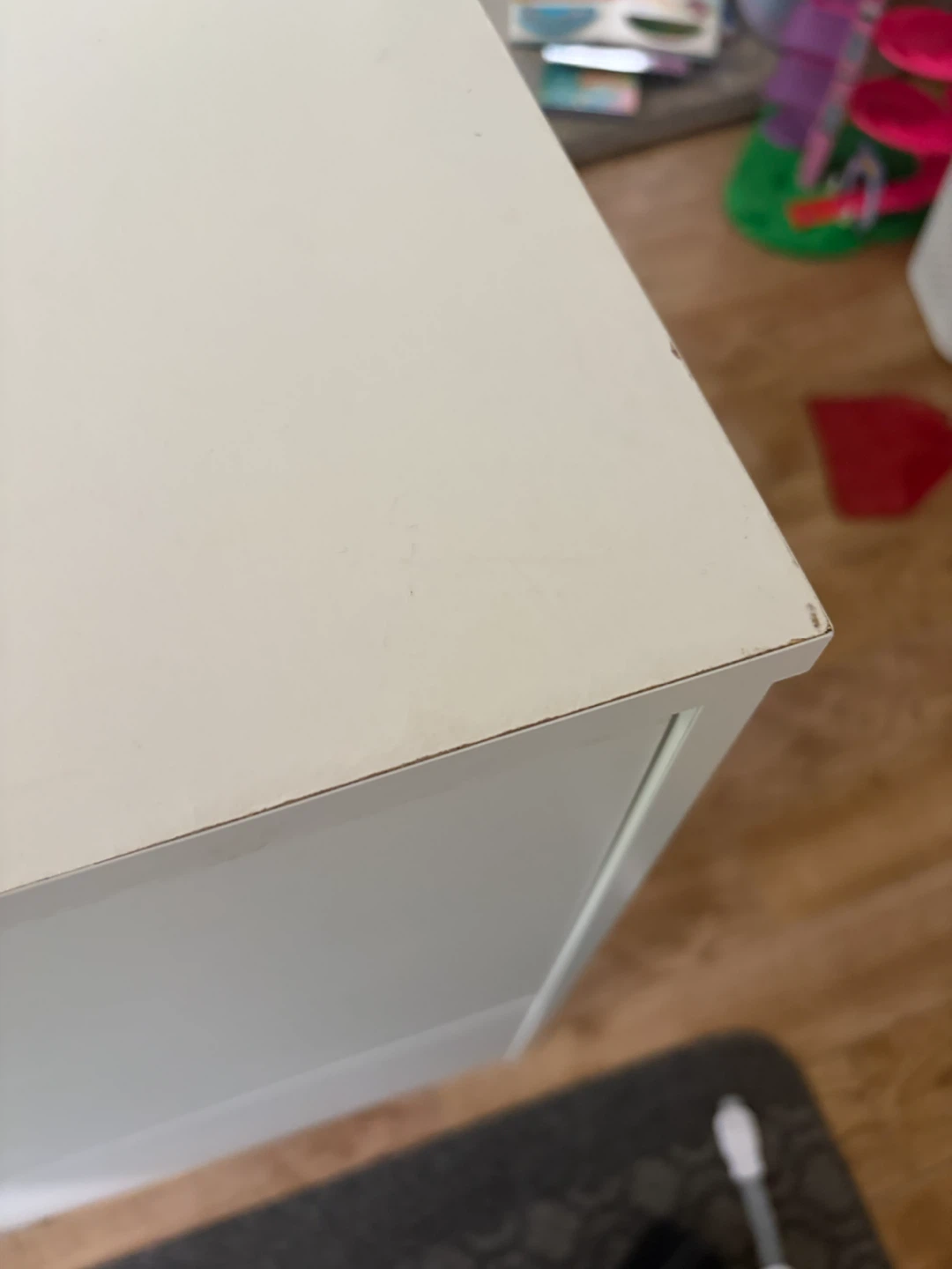 White Cabinet with Pull-Down Doors - photo 3