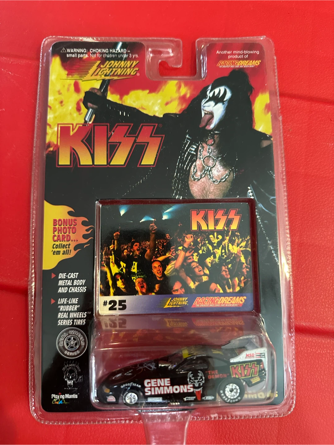 Johnny Lightning KISS Gene Simmons "The Demon" Die-Cast Car