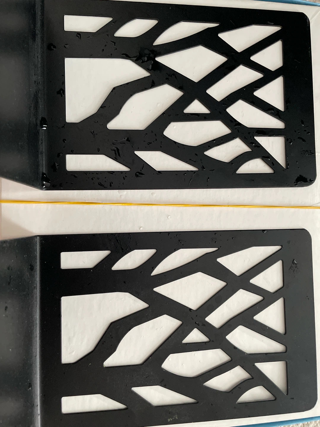 2 Black Decorative Bookends - photo 3