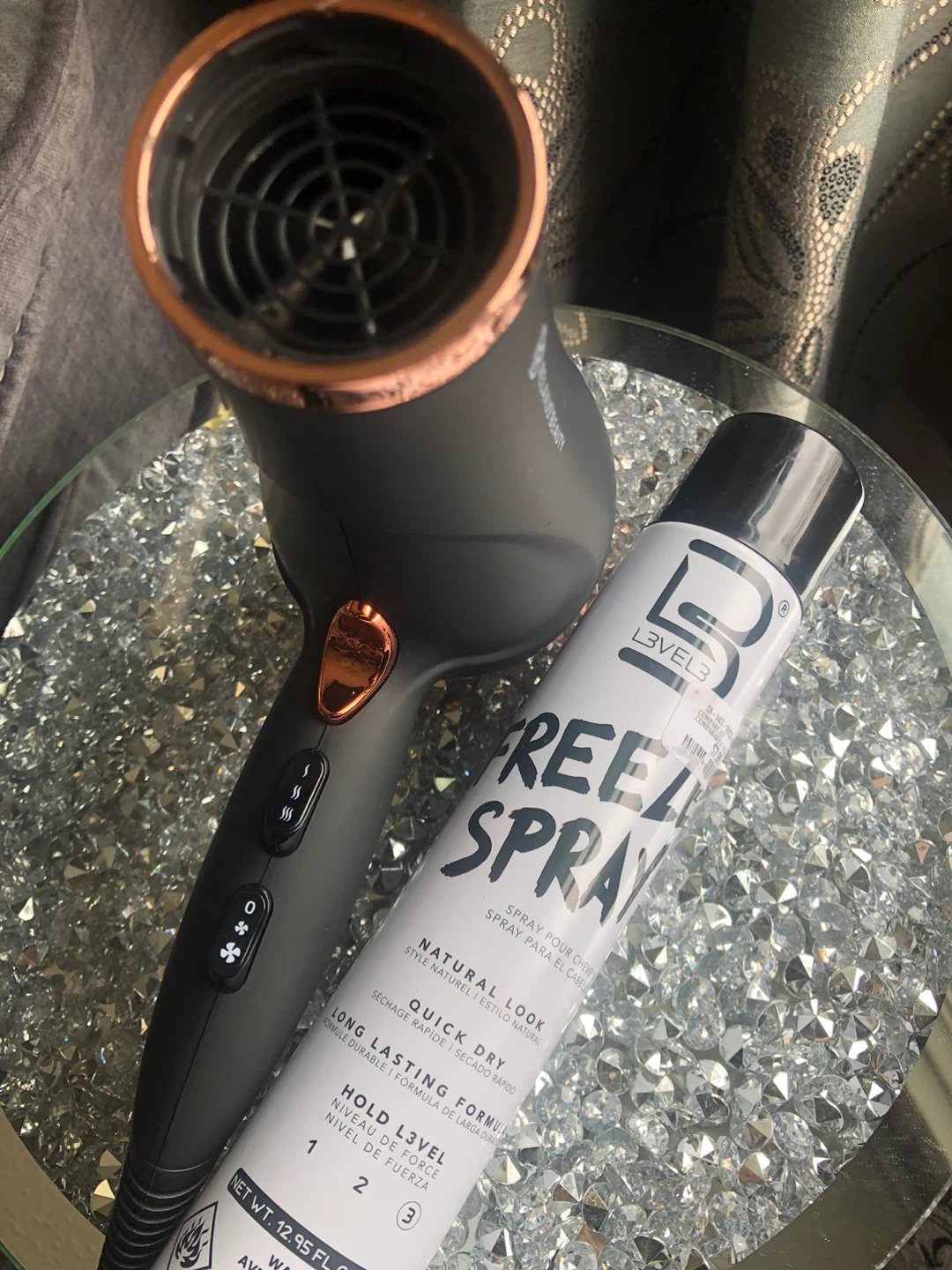 Relaxus Beauty Hair Dryer & NEW L3V3L Hair Spray - photo 5