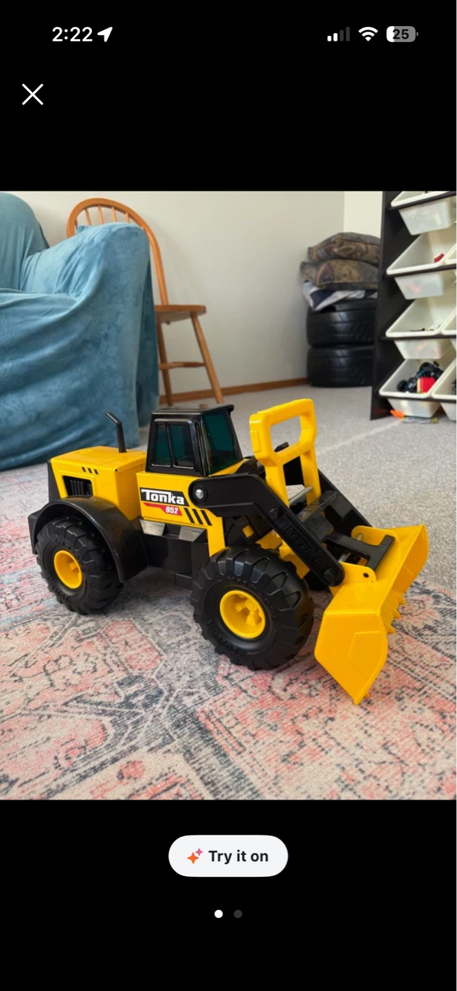 Tonka Mighty Builders Front Loader Toy Truck - photo 2