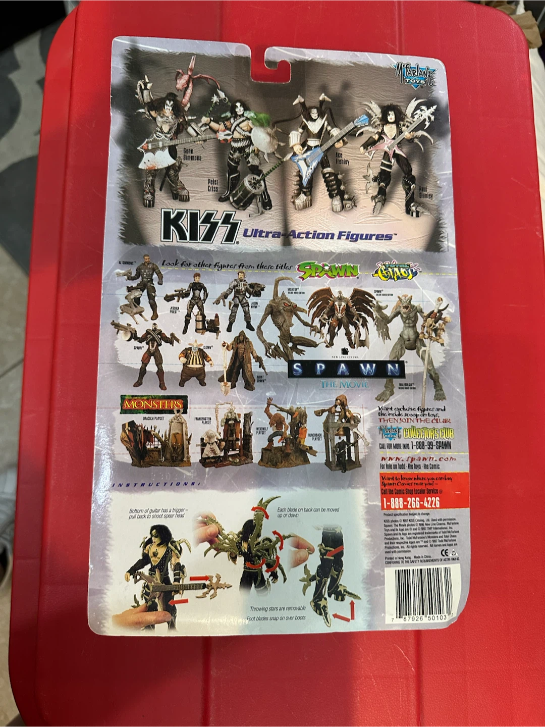 McFarlane Toys KISS Ultra-Action Figure - Paul Stanley - photo 2