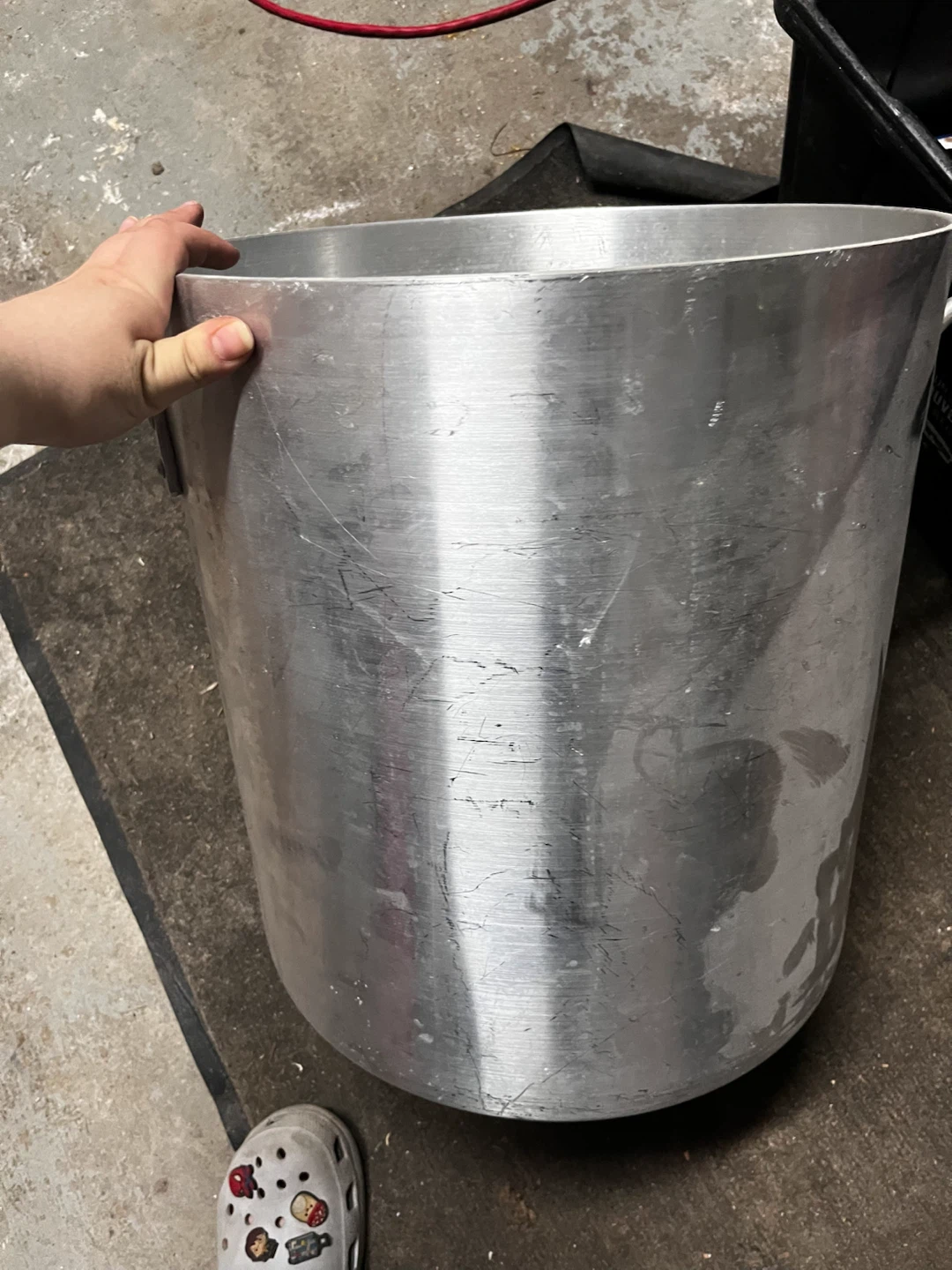 Large Aluminum Stock Pot - photo 2