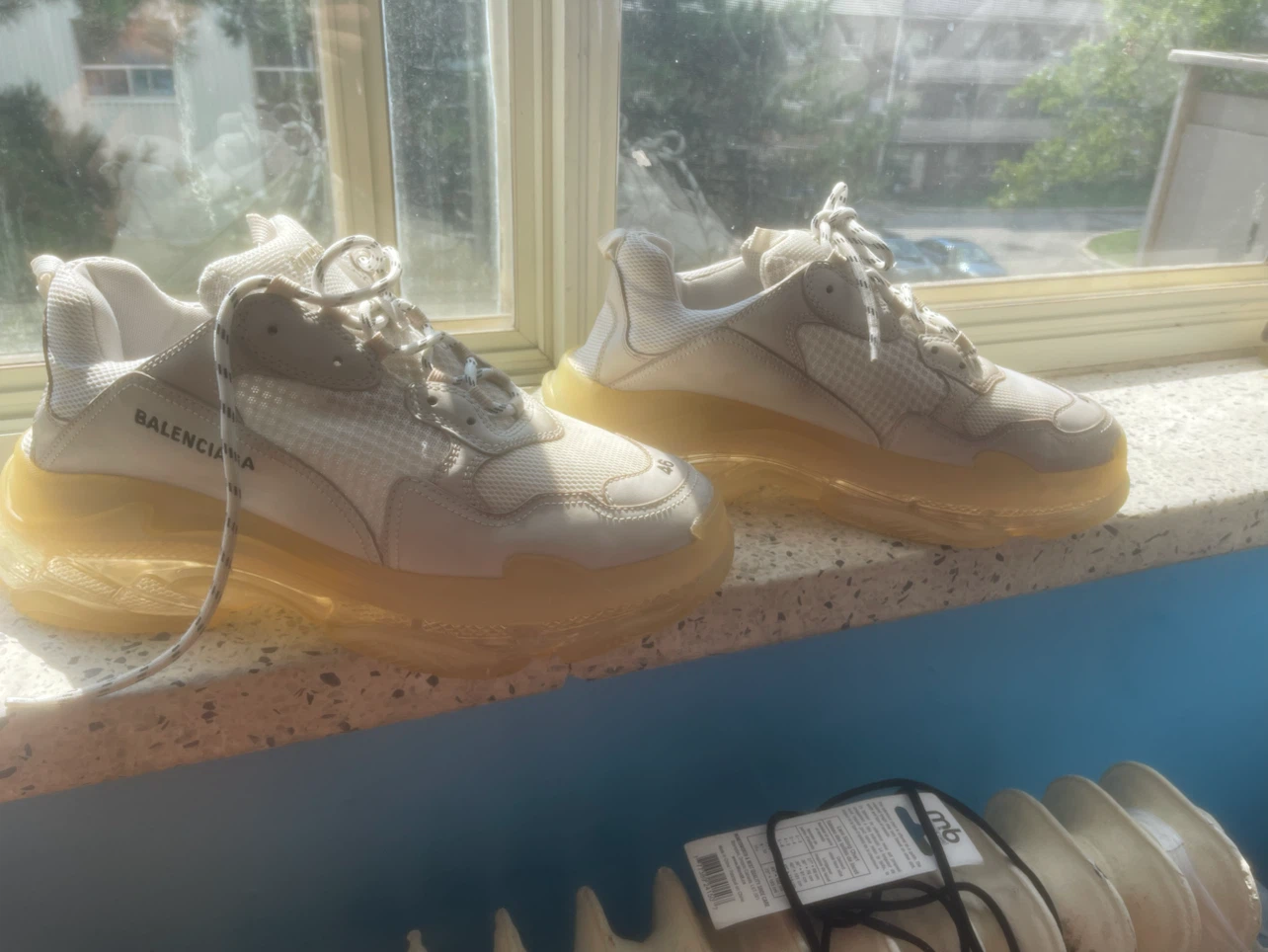 Balenciaga Triple S clear sole white size 46/13 - photo 2