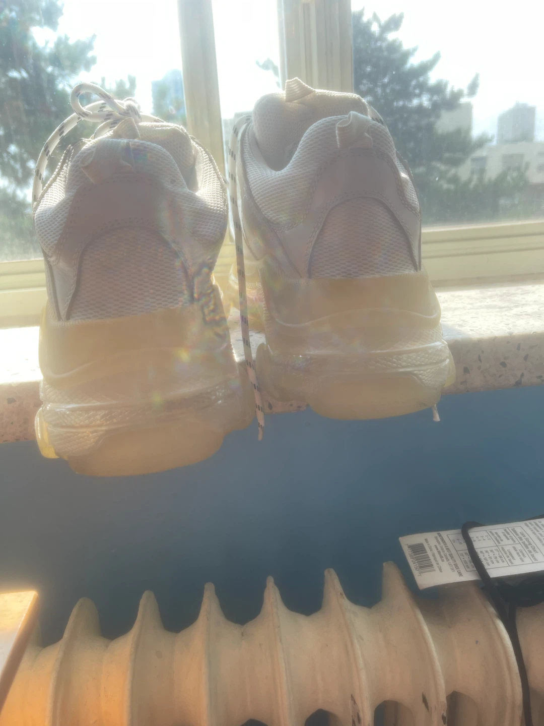 Balenciaga Triple S clear sole white size 46/13 - photo 4