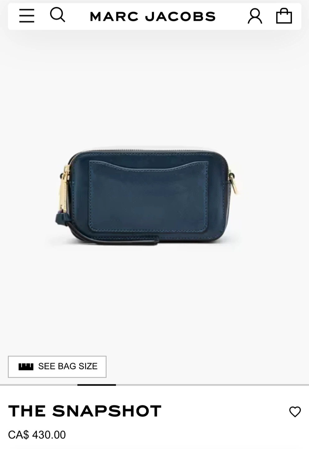 Marc Jacobs The Snapshot Camera Bag - photo 5