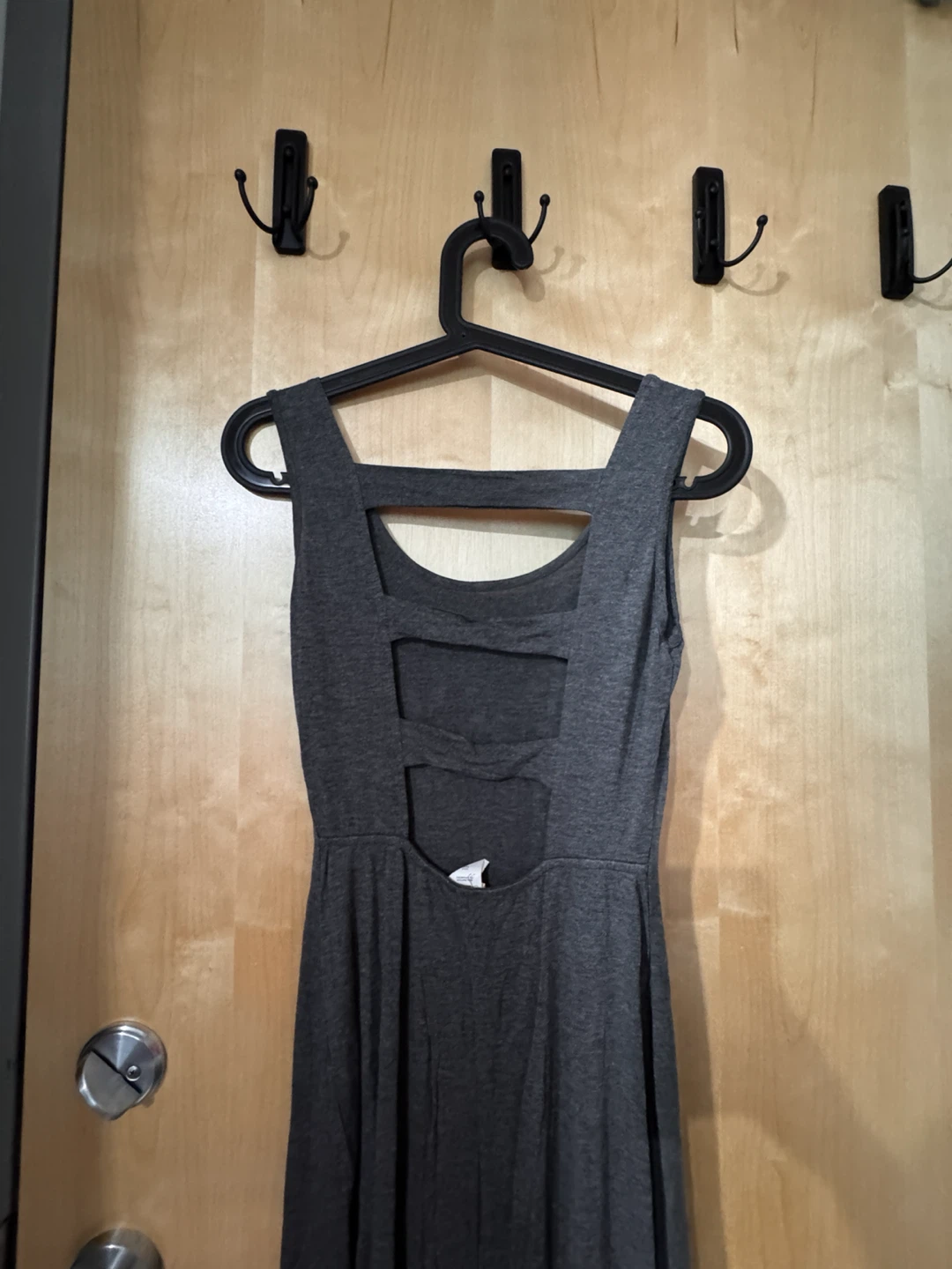 Grey Sleeveless Maxi Dress with Paris Graphic - photo 3