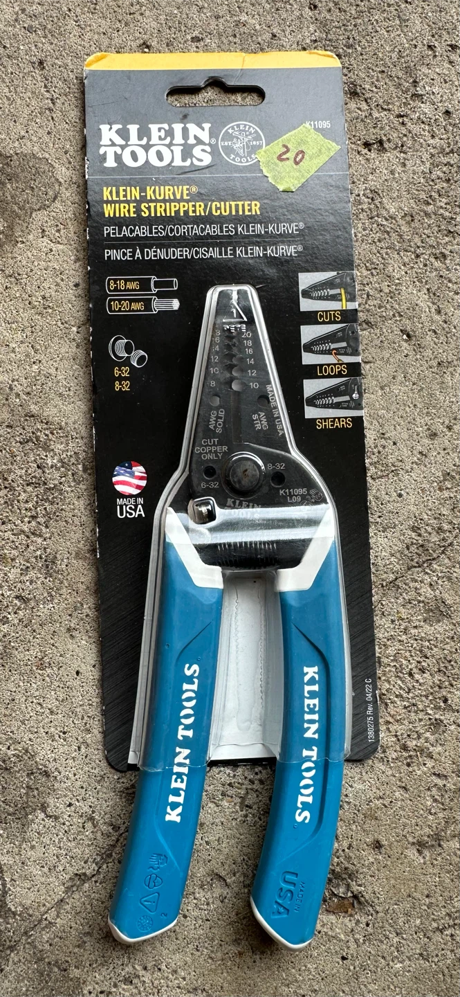 Klein Tools Klein-Kurve Wire Stripper/Cutter K11095