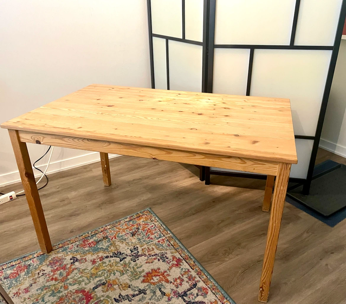 IKEA INGO Dining Table - Solid Pine
