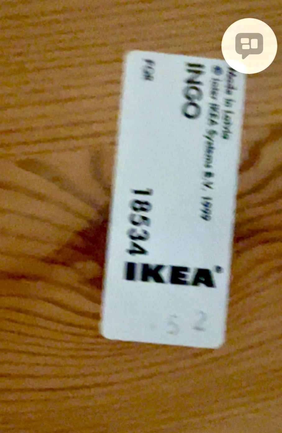 IKEA INGO Dining Table - Solid Pine - photo 3