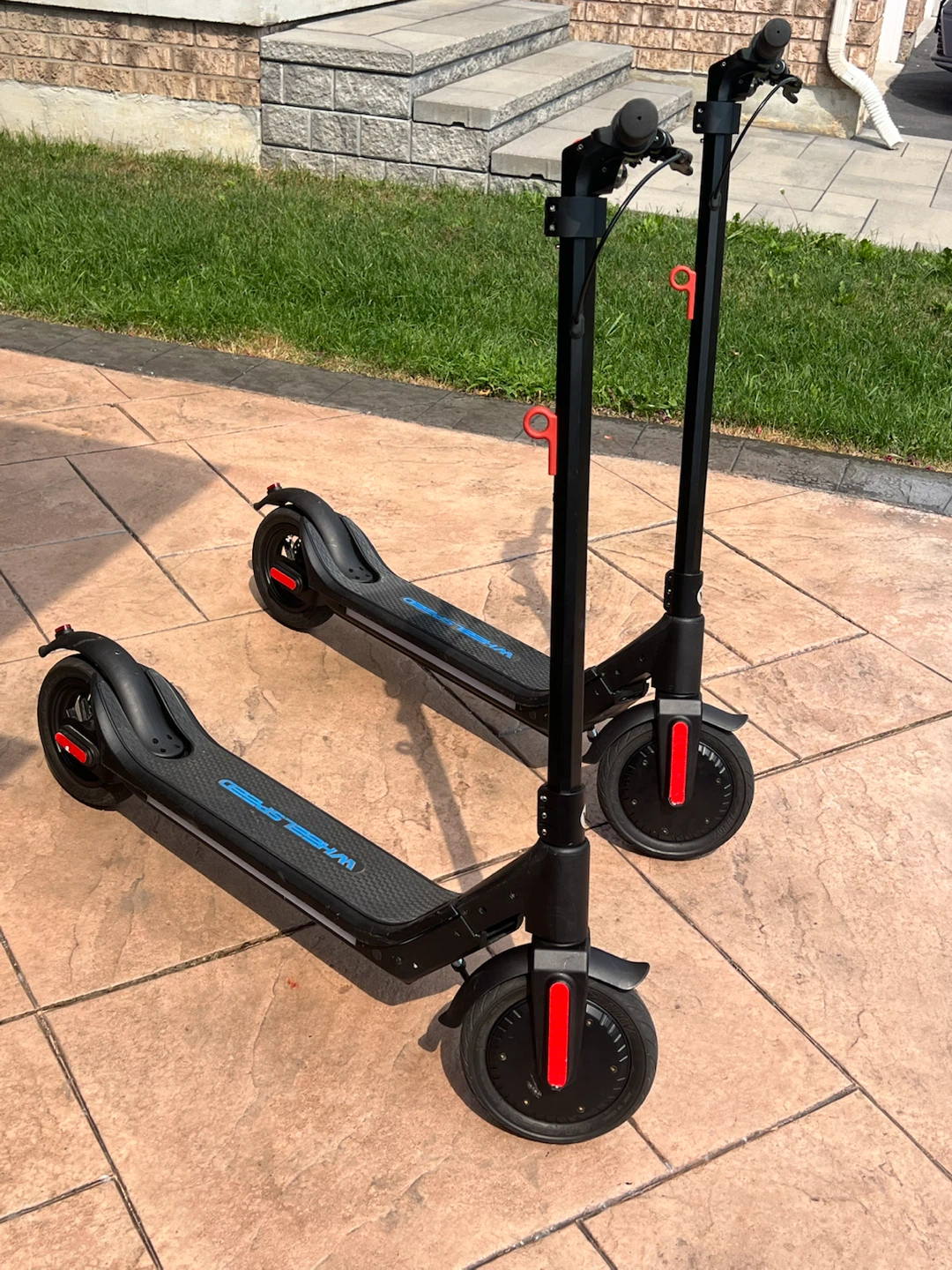 Two Black Wheeled Scooters - photo 2