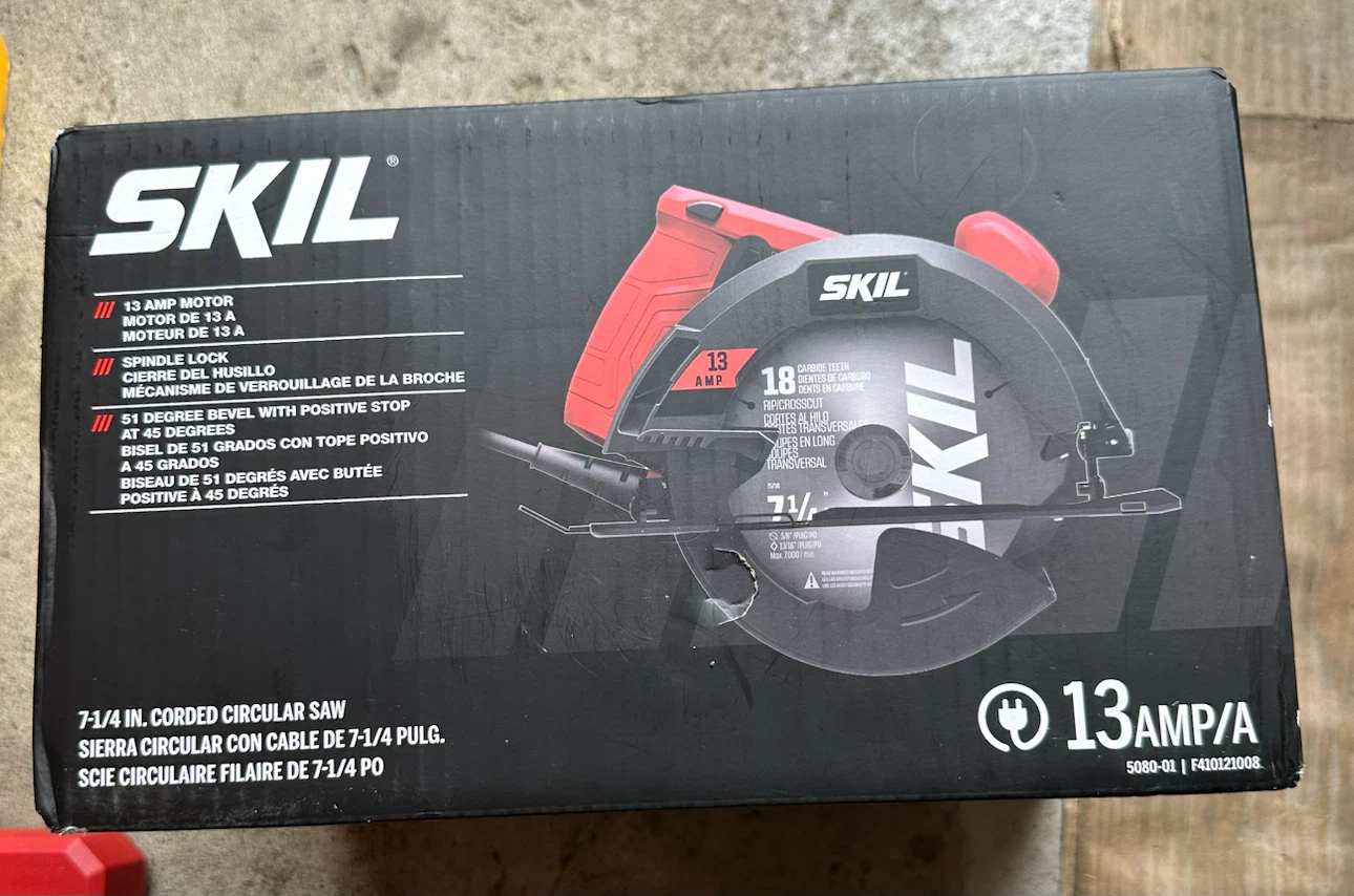 SKIL 7-1/4" Corded Circular Saw 13 Amp - photo 2
