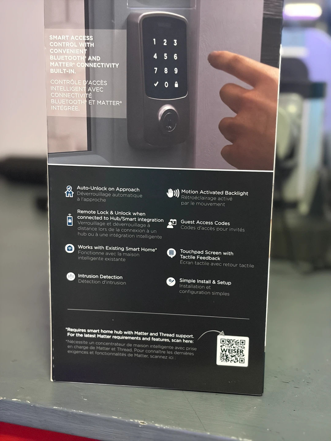 Weiser Aura Reach Bluetooth & Matter Enabled Smart Lock - photo 2