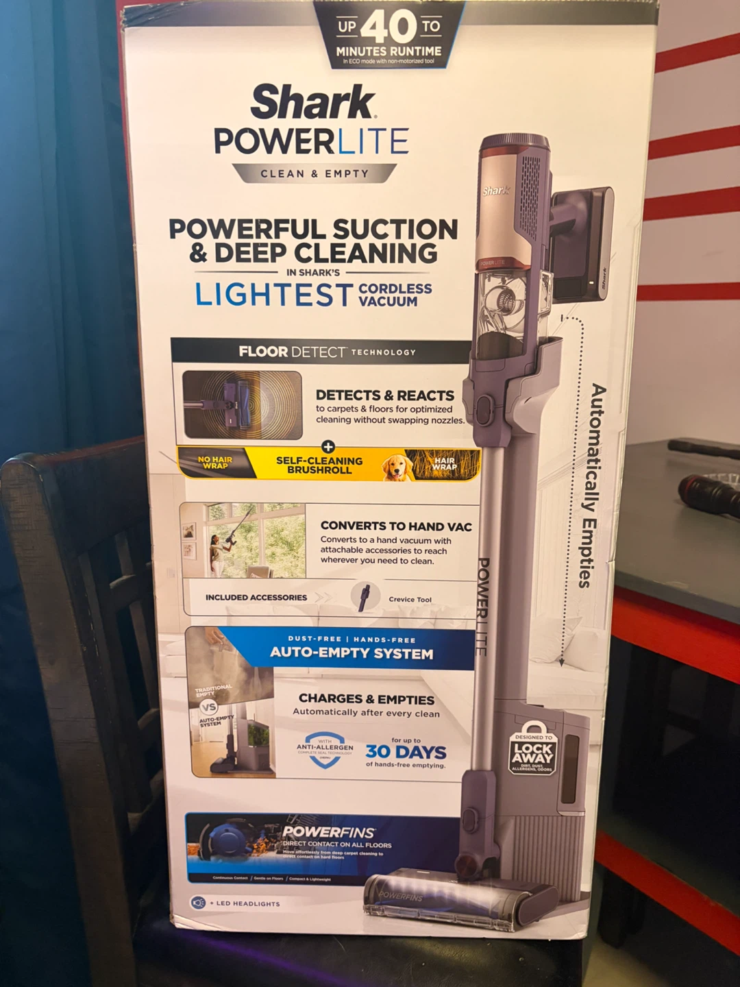 Shark PowerFins Cordless Vacuum Cleaner - photo 2