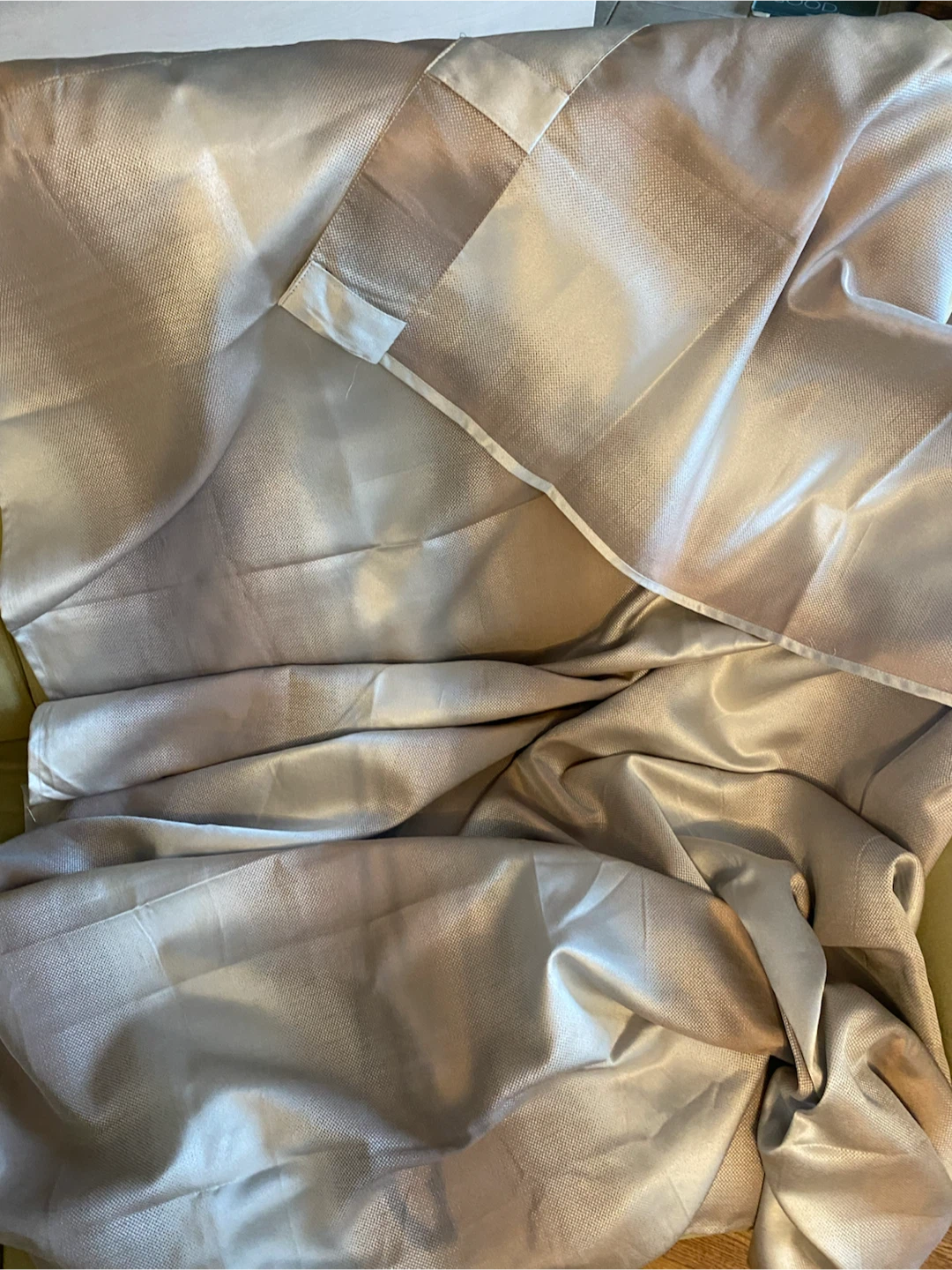 Textured Curtain Panel - 144x240 cm - photo 2