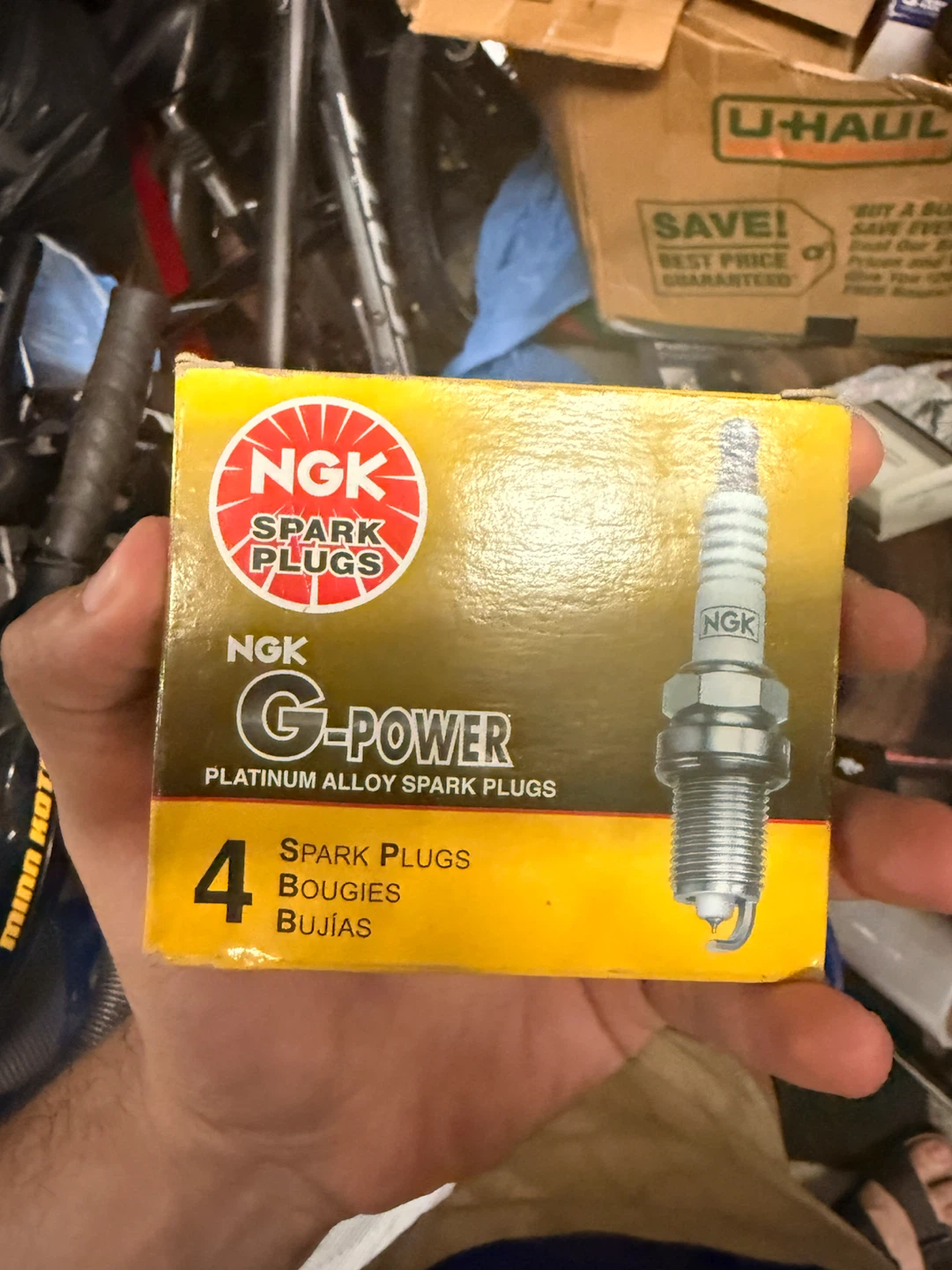 NGK G-Power Platinum Alloy Spark Plugs - 4 Pack