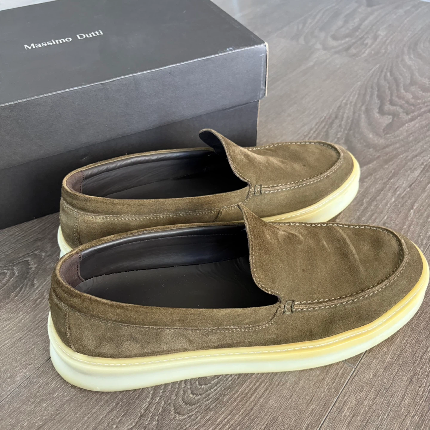Massimo Dutti Suede Moccasin (Slip-On Shoes) - US 10 - photo 2