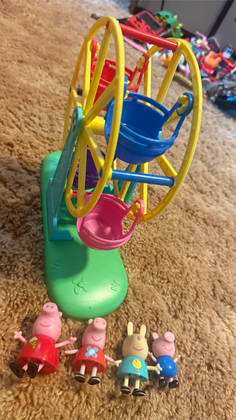 Peppa Pig Ferris Wheel Toy with Figures set check more pictures - photo 2